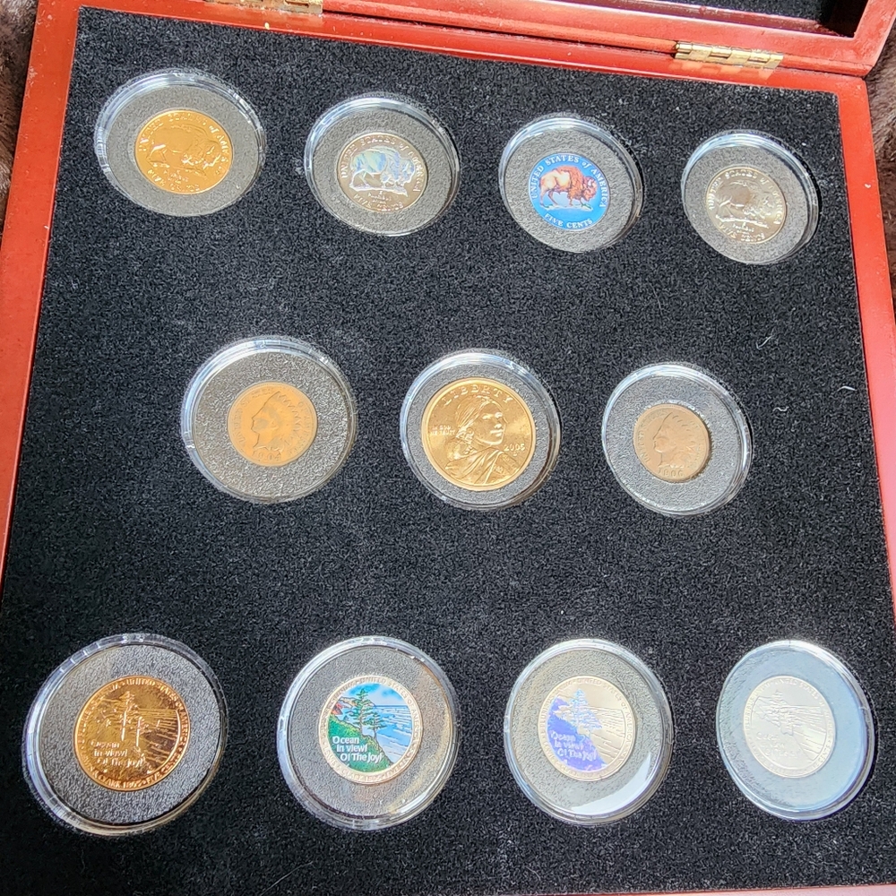 Morgan Mint Westward Journey Coin Collection.Lewis and Clark Expedition 11 Coins